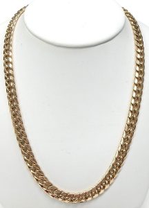 Michel 2mm Coated Pyrite Double Strand Mini Necklace